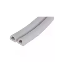 Уплотнитель REMONTIX D6 самоклеящийся для окон и дверей резиновый белый, 6 м