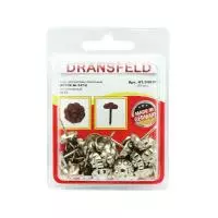 Гвозди&nbsp;декоративные&nbsp;ЦВЕТОК&nbsp;12x13&nbsp;Никель&nbsp;(БЛИСТЕР-30 шт.)