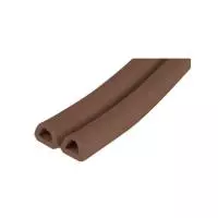 Уплотнитель REMONTIX D6 самоклеящийся для окон и дверей резиновый коричневый, 6 м
