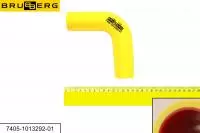АКЦИЯ 7405-1013292-01 патрубок теплообменника D=32 L=115, усил. (5 слоев арм.), силикон, BRUBBERG