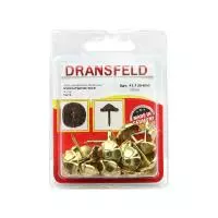 Гвозди декоративные КЛИНЧАТЫЙ&nbsp;14х13&nbsp;Латунь&nbsp;(БЛИСТЕР-20 шт.)