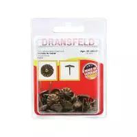 Гвозди декоративные ПАЛЬМА&nbsp;12х13&nbsp;Старая&nbsp;латунь&nbsp;(БЛИСТЕР-30 шт.)