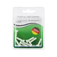 Винт цилиндрический M4x16 полиамид Din84 (БЛИСТЕР-8шт)