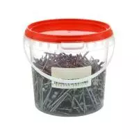 Гвозди строительные 1,4х25мм черные (1л/ 1,5КГ)