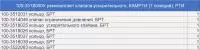 100-3518000У р/к клапана ускорительного (7 наим./7 шт.) РТИ, КАМРТИ (комплект)