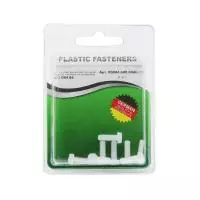 Винт цилиндрический M4x12 полиамид Din84 (БЛИСТЕР-8шт)