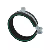 Хомут М8, 90 мм EASY CLIP с зел. полосой MUPRO