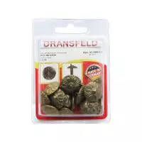 Гвозди декоративные ЛОТОС&nbsp;17,5х16&nbsp;Старая&nbsp;латунь&nbsp;(БЛИСТЕР-20 шт.)