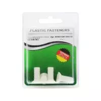 Винт потай M 8x 20 полиамид Din963 (БЛИСТЕР-4шт)