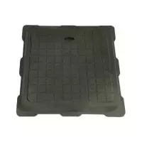 Люк полимерный квадратный зеленый 15кН 53мм 460х460мм до 1,5 тонн на 1 м.кв Ростов-полимерный