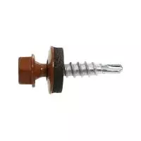 С/р. 4,8х55 кров., сверло RAL-8004/коричневая медь