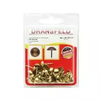 Гвозди декоративные ЗОНТ&nbsp;&nbsp;8х13&nbsp;Латунь&nbsp;(БЛИСТЕР-50 шт.)