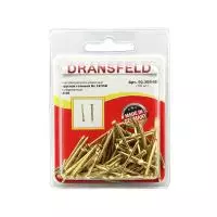 Гвоздь латунированный 1,8х25 обивочный с круглуглой гололовкой (БЛИСТЕР-100шт.)