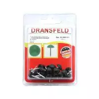 Гвозди декоративные с&nbsp;пластиковой головкой&nbsp;10х12&nbsp;Черный&nbsp;(БЛИСТЕР-30 шт.)