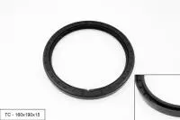 Манжета армированная ТС 2.2-160х190х15 (NBR70) BRUBBERG