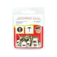 Гвозди декоративные МЕДУЗА&nbsp;12,5х13&nbsp;Никель&nbsp;(БЛИСТЕР-30 шт.)