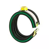 Хомут Mupro Safety Clip зелен. полоса М8-42 мм. оцинк.