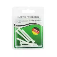 Винт цилиндрический M4x35 полиамид Din84 (БЛИСТЕР-6шт)