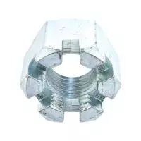 Гайка корончатая М8 оцинкованная DIN935