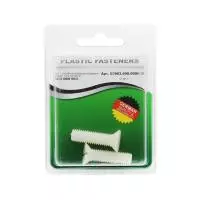 Винт потай M 8x 30 полиамид Din963 (БЛИСТЕР-2шт)