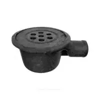 Трап чугунный горизонтальный круглый Ду 100 Аквапромлит Беларусь