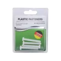 Винт цилиндрический M6x45 полиамид Din84 (БЛИСТЕР-4шт)