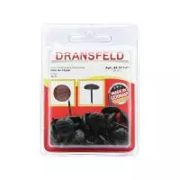 Гвозди декоративные КОЖА&nbsp;13х13&nbsp;Черный&nbsp;(БЛИСТЕР-30 шт.)