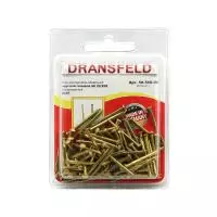 Гвоздь латунированный 2,0х25 обивочный с круглуглой гололовкой (БЛИСТЕР-100шт.)