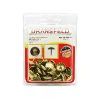 Гвозди декоративные МЕДУЗА&nbsp;12,5х13&nbsp;Латунь&nbsp;(БЛИСТЕР-30 шт.)