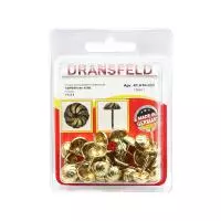 Гвозди&nbsp;декоративные&nbsp;ТАЙФУН&nbsp;11х13&nbsp;Латунь&nbsp;(БЛИСТЕР-30 шт.)