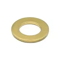 Шайба плоская D12,0 латунь DIN125 (БЛИСТЕР - 8шт)