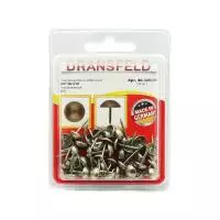 Гвозди декоративные ЗОНТ&nbsp;&nbsp;8х13&nbsp;Никель&nbsp;(БЛИСТЕР-50 шт.)