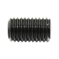 Винт установочный М5х10 плоский конец DIN913 оксид