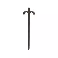 Гвозди для пленки Verdemax 150 мм d5 мм черный 6 шт