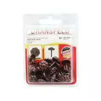 Гвозди&nbsp;декоративные&nbsp;ЦВЕТОК&nbsp;12x13&nbsp;Вороненый&nbsp;(БЛИСТЕР-30 шт.)