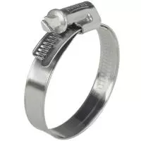 Хомут для шланга червячный сталь оц Дн 70-90