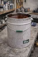 Эмаль (НЦ 132 коричневый глянец)  25 кг