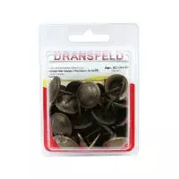 Гвозди&nbsp;декоративные&nbsp;полукруглая голова&nbsp;с&nbsp;бортиком&nbsp;19х16&nbsp;Старая&nbsp;латунь&nbsp;(БЛИСТЕР-20 шт.)