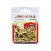 Гвоздь латунированный 1,6х25 обивочный с круглуглой гололовкой (БЛИСТЕР-150шт.)