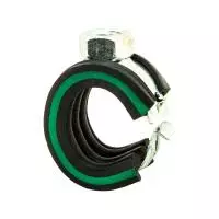 Хомут Mupro Safety Clip зел.пол М8-3/8 (17,2мм) оцинк.