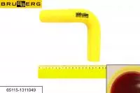 АКЦИЯ 65115-1311049 патрубок системы охлаждения D=30 L=130*65, усил.(5 сл.арм.), силикон, BRUBBERG