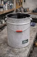 Эмаль (НЦ 132 черный глянец)  25 кг