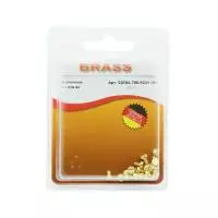 Винт цилиндрический М2,5х 4 латунный DIN84 (Блистер - 20шт.)