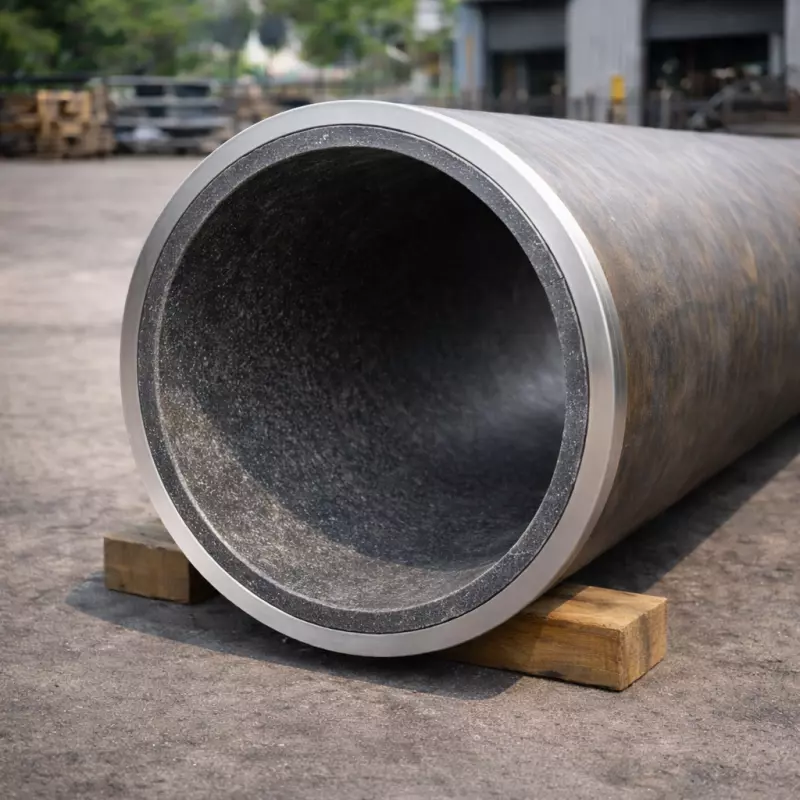 Футеровка труб каменным литьем