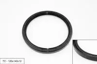 Манжета армированная ТС 2.2-120х140х12 (NBR70) BRUBBERG