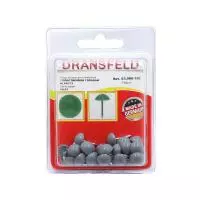 Гвозди декоративные с&nbsp;пластиковой головкой 10х12&nbsp;Темно&nbsp;серый&nbsp;(БЛИСТЕР-30 шт.)