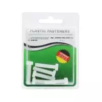 Винт цилиндрический M5x25 полиамид Din84 (БЛИСТЕР-6шт)