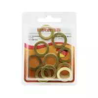 Шайба плоская уменьшенная D12,0 латунь DIN433 (БЛИСТЕР - 10шт)