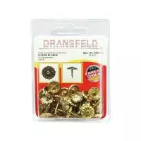 Гвозди декоративные ПАЛЬМА&nbsp;12х13&nbsp;Латунь&nbsp;(БЛИСТЕР-30 шт.)