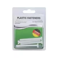 Винт цилиндрический M6x60 полиамид Din84 (БЛИСТЕР-4шт)